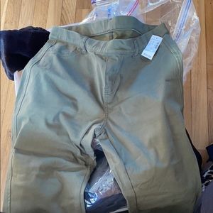 Women’s pants khaki green color Dress barn